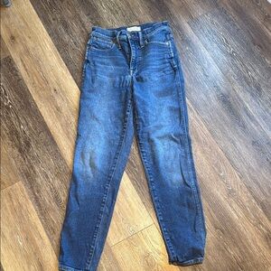Madewell Skinny high rise Jean
